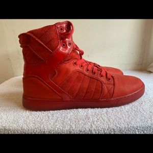 Men’s Supra Skytop Red hightop Ltd Edition